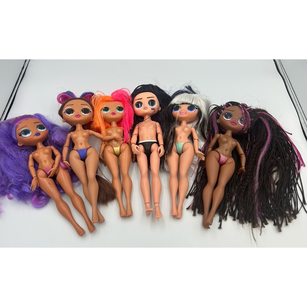 LOL OMG Surprise Nude Dolls Lot 11